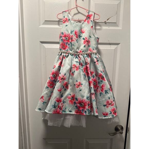 Couture Princess Other - Couture Princess Girls 8 Floral Sleeveless Dress